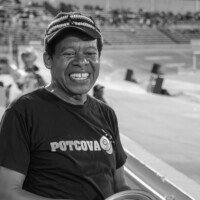 Reggae Boyz Fan Dalton Spence , aka 'Potcova' sharing his excitement for the World Cup Qualifier match against Bermuda.
Location: National Stadium
Date: October 14, 2025